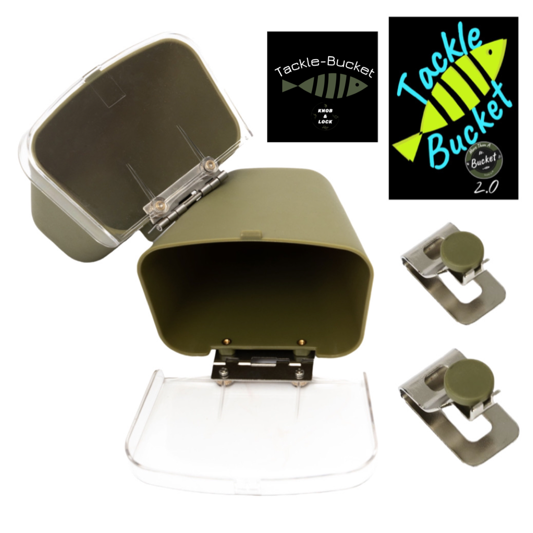 1.0 Tackle-Buddy Containers (2-Pack) – Knob and Lock