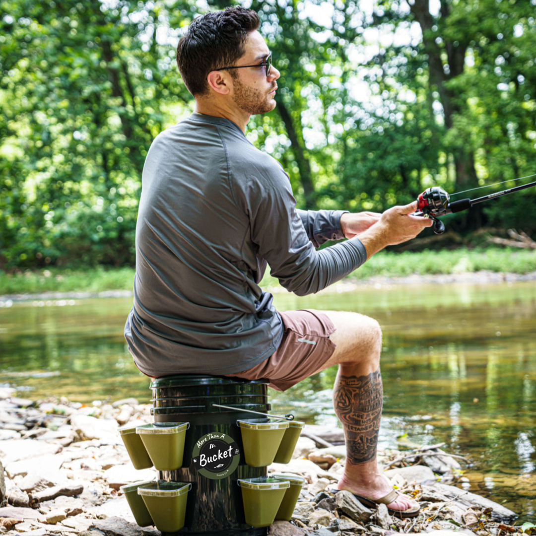 My Buddy Personalized Fishing Bucket Seat- 5 Gallon